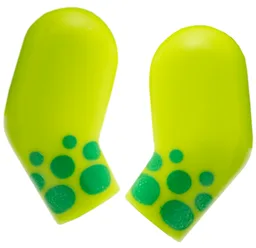 Arm, (Matching Left and Right) Pair with Green Spots Pattern / Lime
