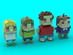 Horrid Henry Brickheadz Set 4
