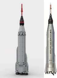 1:110 Mercury-Atlas