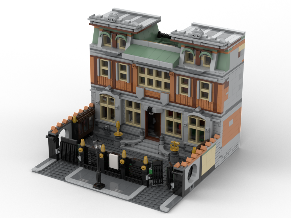 Lego Jeweler's Town Mansion