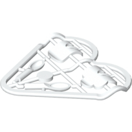 Lego Belville, Equipment, Baby [Complete Sprue] / White