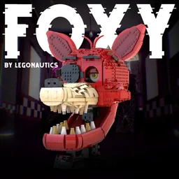 Foxy the Fox Pirate Head