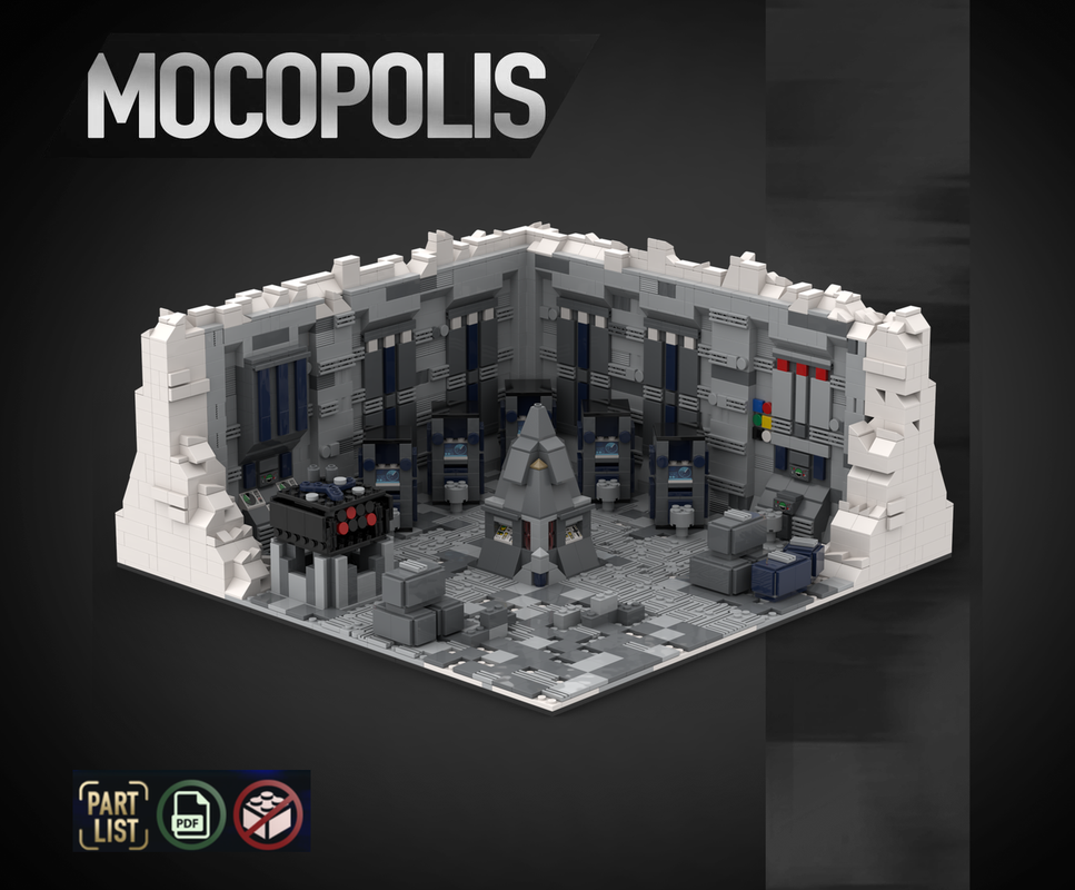 Lego Echo Base p.3: Command Center.