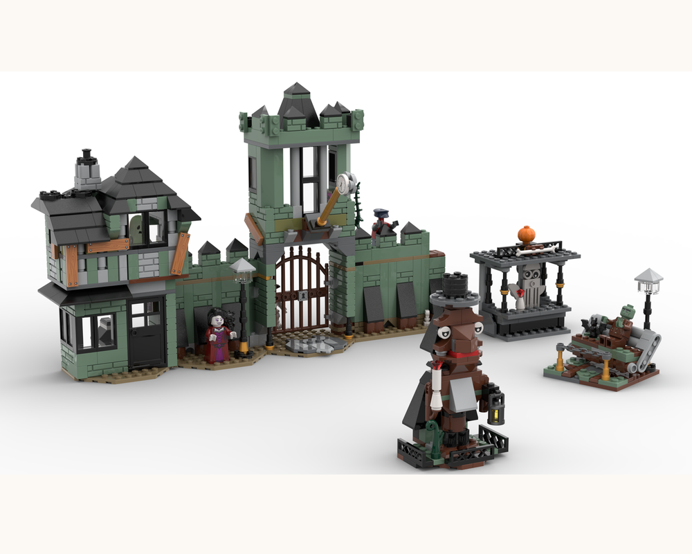 Lego 31167 Monster Town Square - Castle Scene