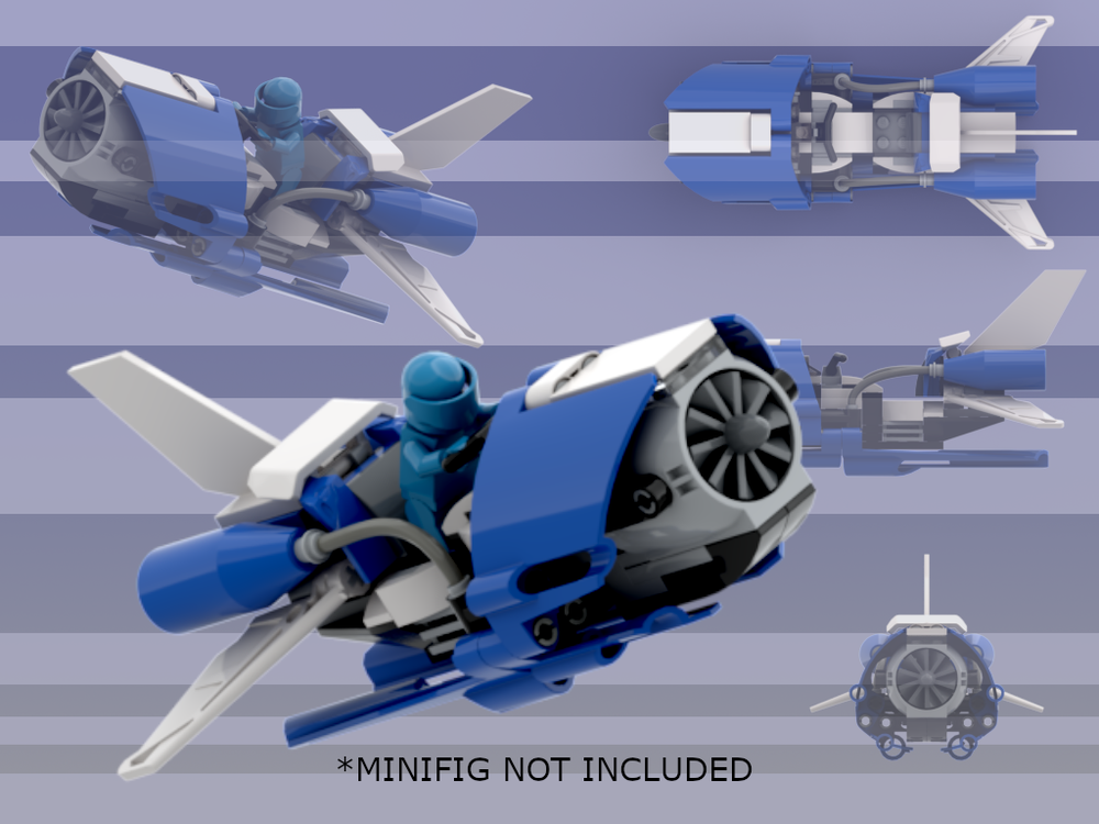 Lego HOVERBIKE 005