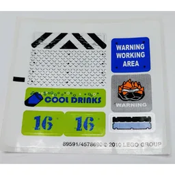 Sticker Sheet for Set 8191-1 / [No Color/Any Color]
