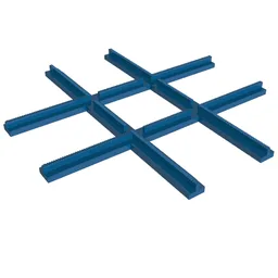 Vehicle Track, Train, 4.5V Crossing / Blue