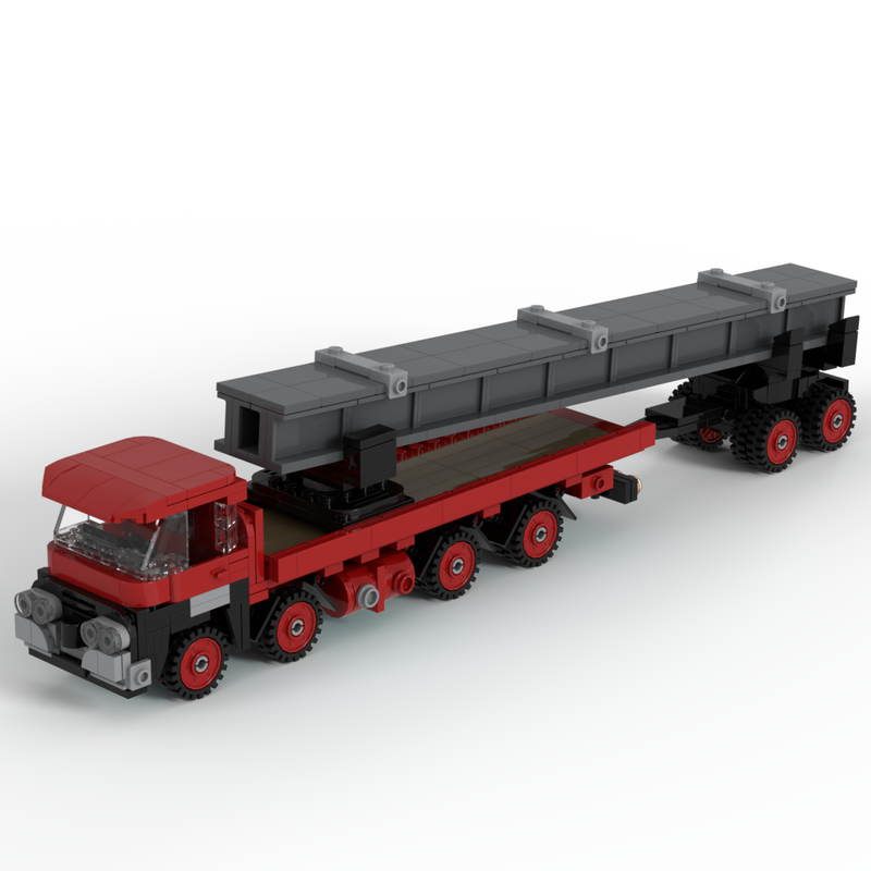 Lego Guy Invincible - 8x4 Platform Lorry + 8-Wheel Rigid Bogie - RBHC