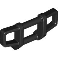 Lego Grille Bar 1 x 4 x 1 2/3 Bull Bar, Squared / Black