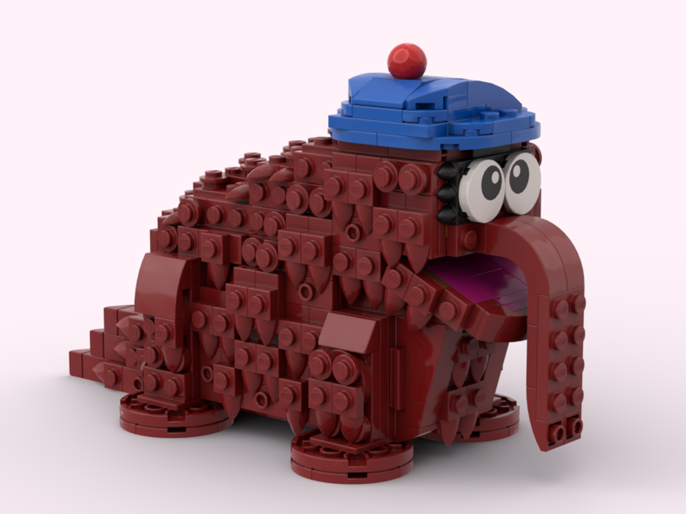 Lego Snuffleupagus - Sesame Street