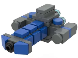 Mini StarCraft Battlecruiser