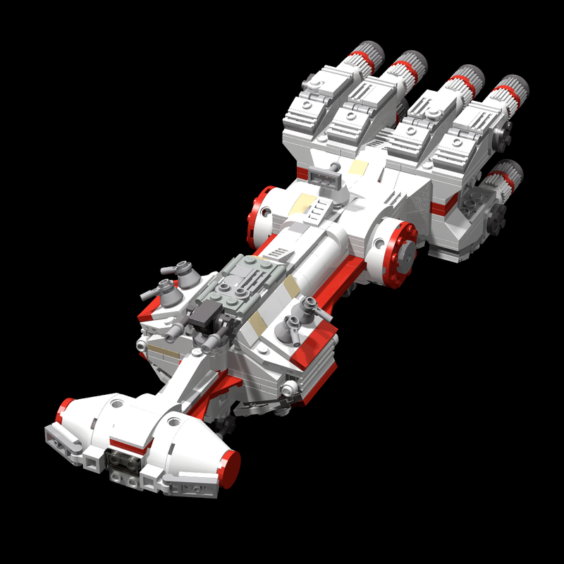 Lego Rebel Blockade Runner - Tantive IV - Midi Scale