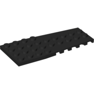 Lego Wedge Plate 4 x 9 with Stud Notches / Black