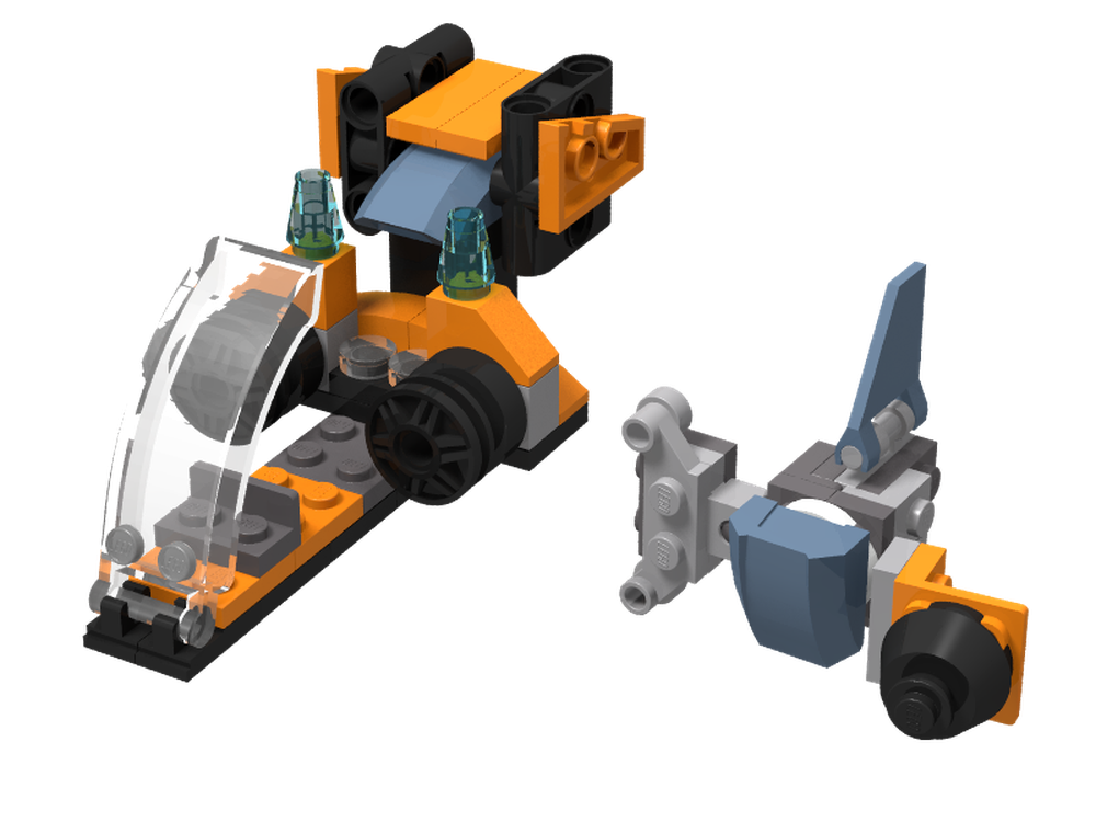 Lego Speederbike atmosphérique DSI1, Droïde assistant réparateur 1