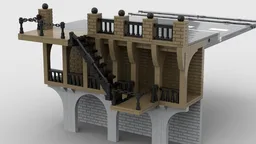 Modular Road with Pier