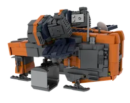 Arctic transport spaceship