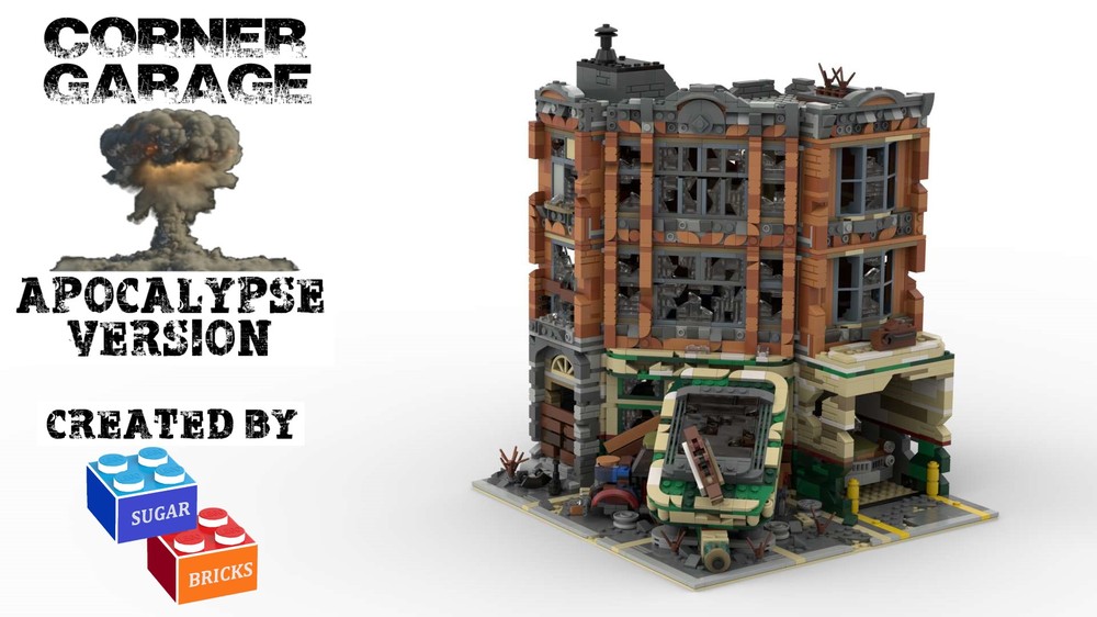 Lego Corner Garage - Apocalypse Version