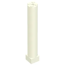 Support 2 x 2 x 11 Solid Pillar / White
