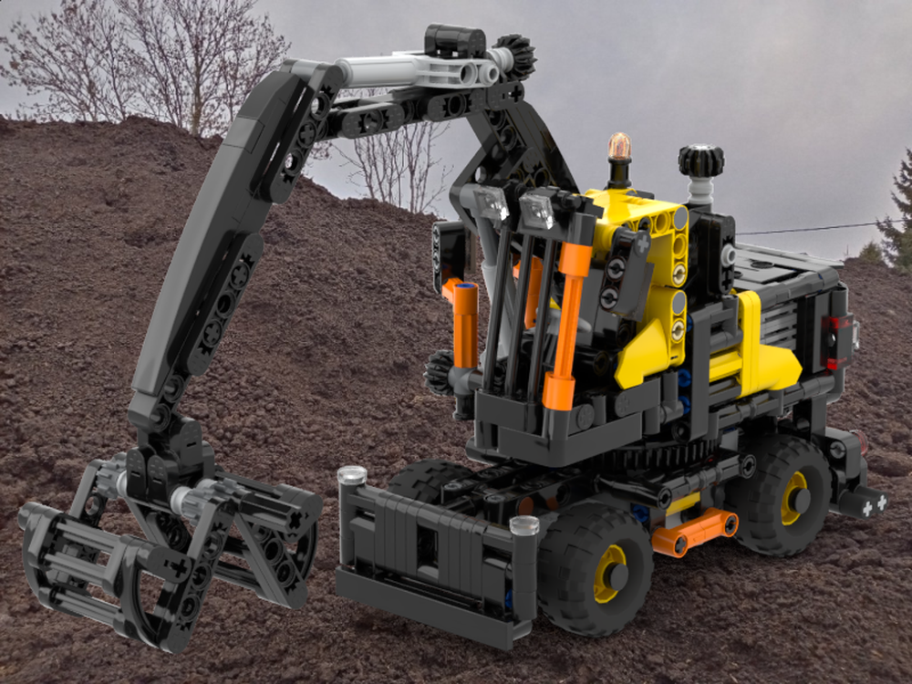 Lego Mini 42053 Volvo EW160E