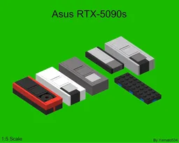 1:5 Scale Asus GeForce RTX-5090s