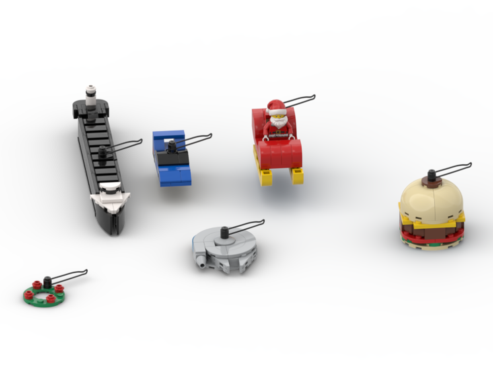 Lego Ornaments 2025