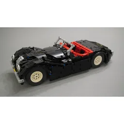 Classic Jaguar Roadster RC version