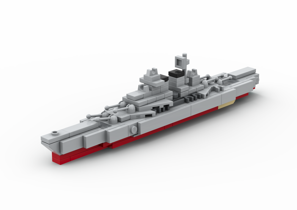 Lego H-44 Prototype Battleship