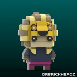 Luna Lovegood (Lion Headdress) Brickheadz