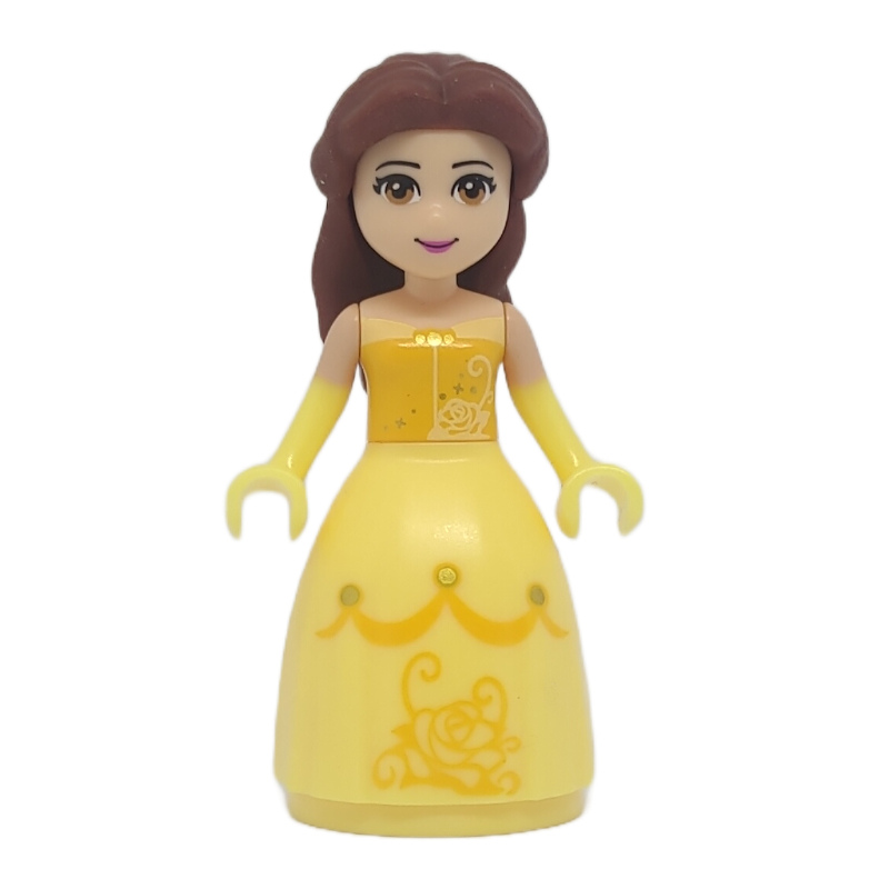Lego Belle, Bright Light Orange and Bright Light Yellow Full Dress