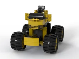 Bone Cruncher Racer with Pullback Motor
