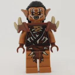 Gundabad Orc - Hair and Shoulder Spikes