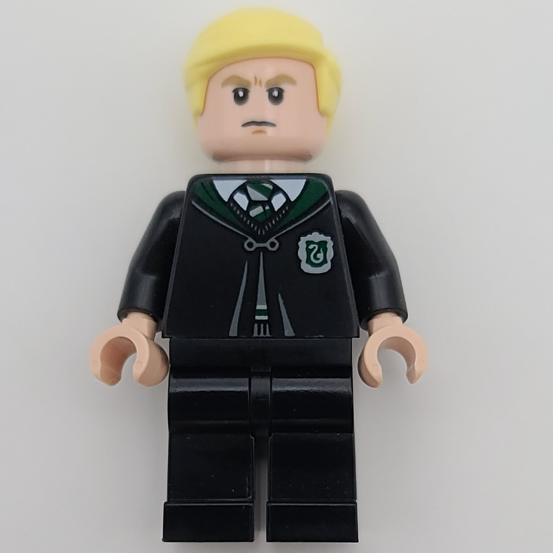Lego Draco Malfoy, Closed Slytherin Robes with Crest