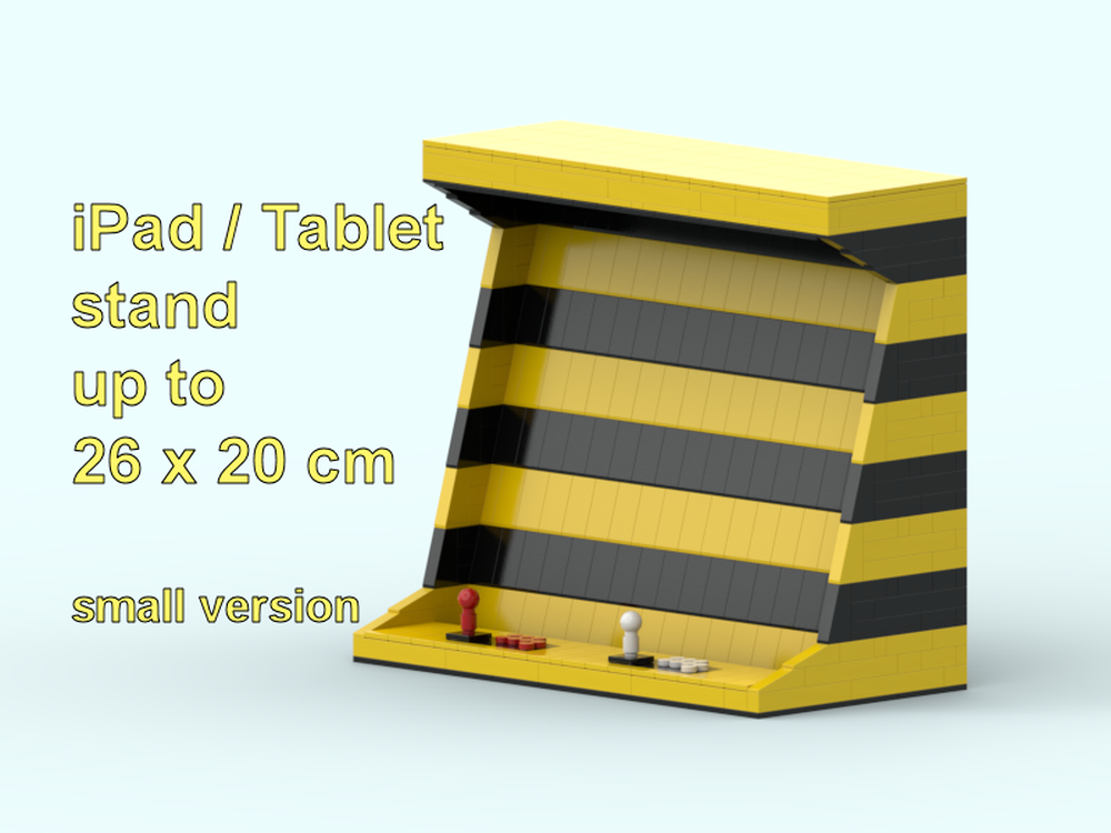 Lego Arcade iPad/Tablet Stand small / Ständer Halter klein im BVB Borussia Dortmund Design