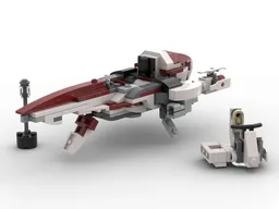 Kelleran Beq fighter and speeder bike