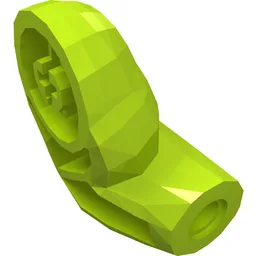 Bigfig Arm, Left [Plain] / Lime