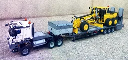 Tieflader (low loader)