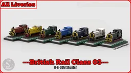 (All Liveries) BR Class 03 (8W)