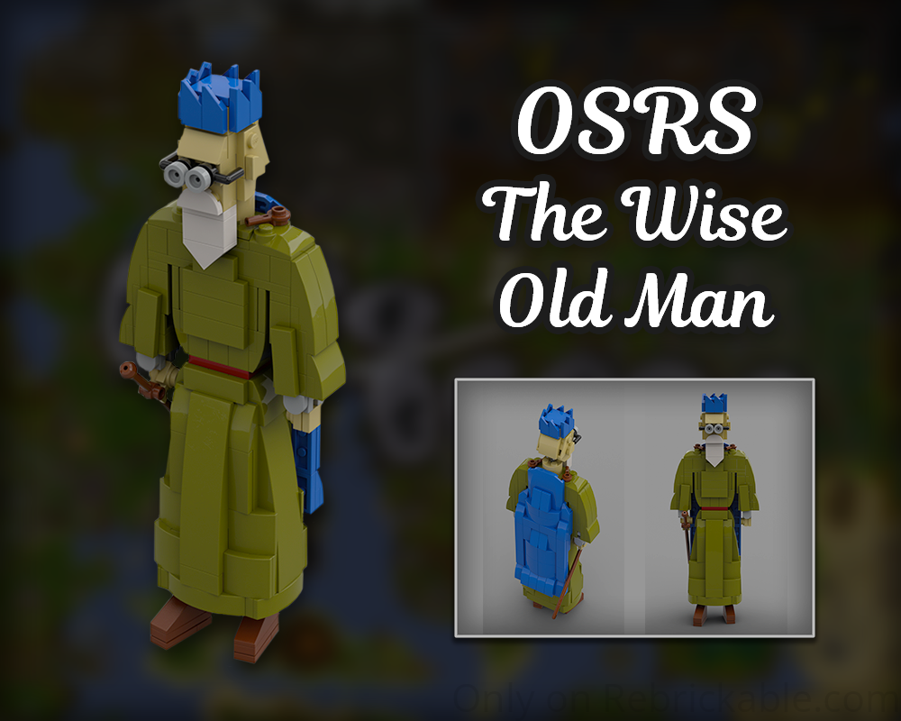 Lego (OSRS) Wise Old Man NPC