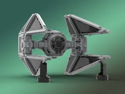 TIE / IN Interceptor (minifig scale)