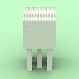 Computer Game Style Ghast