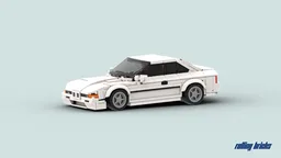 BMW 850CSi - in 3 colors: white, red, dark grey