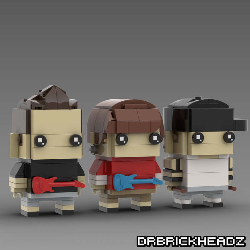 Lego Blink 182 Brickheadz Bundle