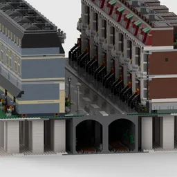 Basement for moduars: with underground line 1