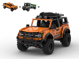 Ford Bronco RC (42126 + 42129 dual alternate)