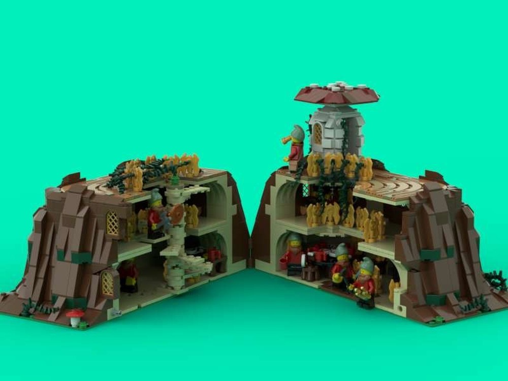 Lego Dwarfen House Zwergenhaus