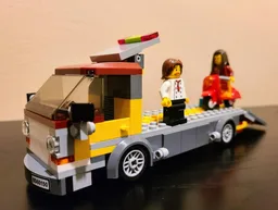 Flatbed truck