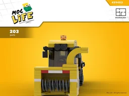 Trackless MT7 sidewalk snowblower