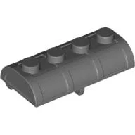 Treasure Chest Lid [Thick Hinge] / Dark Bluish Gray