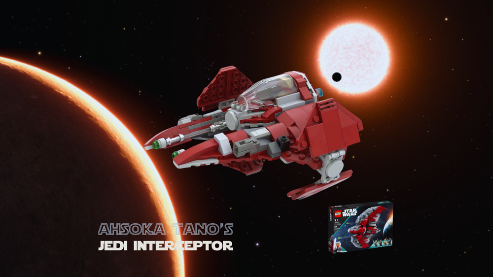 Lego Ahsoka Tano's ETA-2 Actis Interceptor - 75362 Alternative