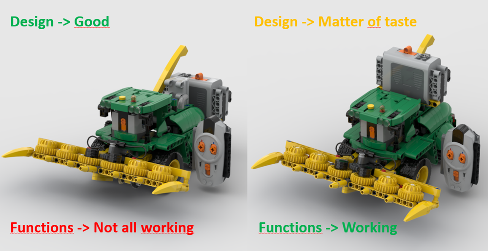 Lego 42168 RC with Lego Power Functions